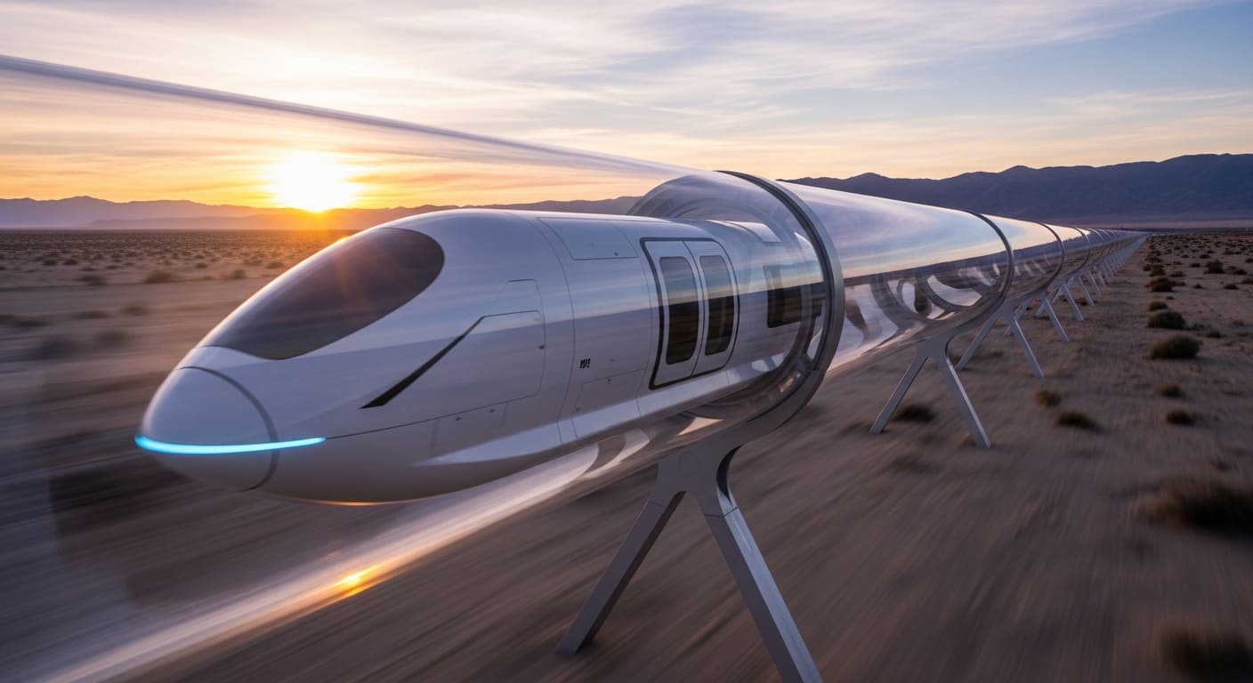 Hyperloop One Completes First Commercial Passenger Route in Saudi Arabia